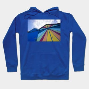 Boat shed door. Hoodie